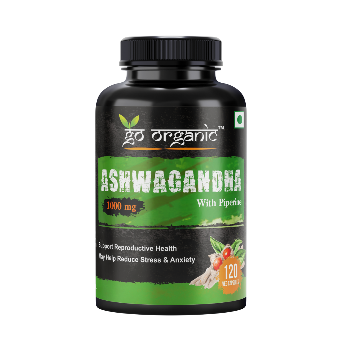 Strong the Mind, Stronger you! Ashwagandha belongs to a special class of herbs known as “adaptogens.” Adaptogens help you “adapt” and become more resilient to all kinds of stress. When stress throws the body out of balance, adaptogens help restore equilibrium. They dial down that hyperactive stress response to help reduce overstimulation that can cause fatigue and burnout. What makes adaptogens really unique is that they can adapt their effects to the needs of the body. When you need energy, they bring you up. When you’re frazzled, they calm you down.